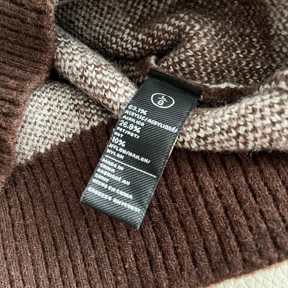 NWOT - Hudson Jeans Men’s Checkered Pattern Sweater - Size L - Picture 6 of 6